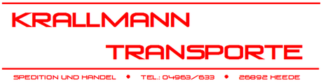 Krallmann Transporte Spedition Heede Logo